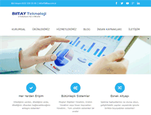 Tablet Screenshot of biltay.com.tr